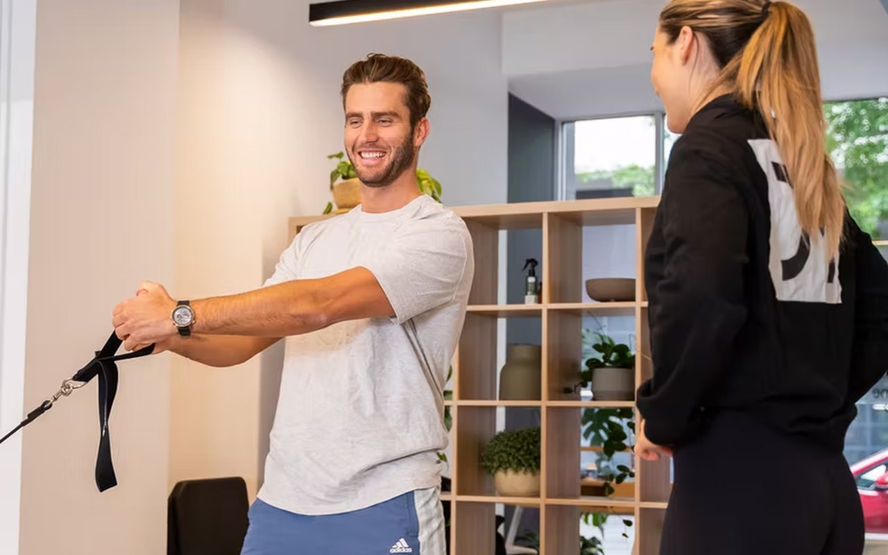 Clinical Pilates Melbourne — Day One Physio Clinical pilates Melbourne reformer session